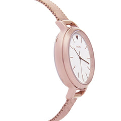 OUI & ME Petite Amourette Analogue White Round Dial Women's Watch- ME010051
