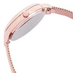 OUI & ME Petite Amourette Analogue White Round Dial Women's Watch- ME010051