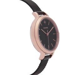 OUI & ME Petite Amourette Analogue Black Round Dial Women's Watch- ME010055