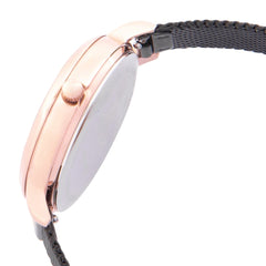 OUI & ME Petite Amourette Analogue Black Round Dial Women's Watch- ME010055
