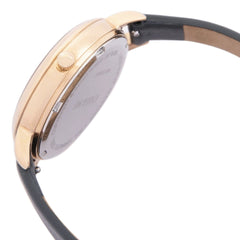 OUI & ME Petite Fleurette Analogue Grey Round Dial Women's Watch- ME010061