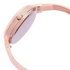 Oui & Me Petite Amourette Analogue Pink Round Dial Women's Watch- ME010092