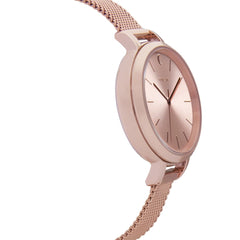 Oui & Me Petite Amourette Analogue Pink Round Dial Women's Watch- ME010095