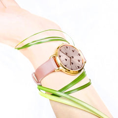 Oui & Me Amourette Analogue Pink Round Dial Women's Watch- ME010106