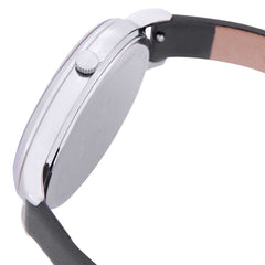 OUI & ME Grande Fleurette Analogue Grey Round Dial Women's Watch- ME010110