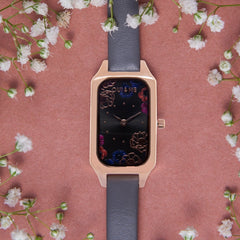 OUI & ME Finette Analogue Grey Rectangle Dial Women's Watch- ME010118