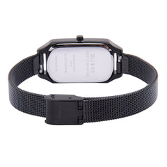 OUI & ME Finette Analogue Black Rectangle Dial Women's Watch- ME010122