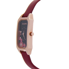 OUI & ME Finette Analogue Black Rectangle Dial Women's Watch- ME010124
