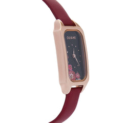 OUI & ME Finette Analogue Black Rectangle Dial Women's Watch- ME010124