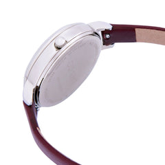 Oui & Me Petite Fleurette Analogue Red Round Dial Women's Watch- ME010133