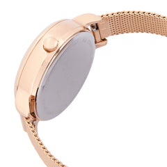 Oui & Me Amourette Analogue Pink Round Dial Women's Watch- ME010136