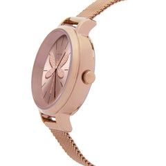 Oui & Me Amourette Analogue Pink Round Dial Women's Watch- ME010136