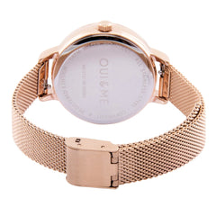 Oui & Me Amourette Analogue Pink Round Dial Women's Watch- ME010136