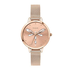 Oui & Me Amourette Analogue Pink Round Dial Women's Watch- ME010138
