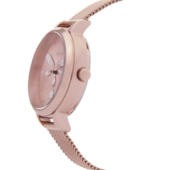 Oui & Me Amourette Analogue Pink Round Dial Women's Watch- ME010138
