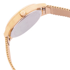 OUI & ME Minette Analogue Yellow Gold Round Dial Women's Watch- ME010171