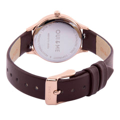 OUI & ME Minette Analogue Black Round Dial Women's Watch- ME010173