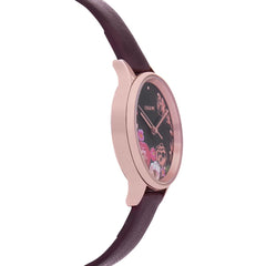OUI & ME Minette Analogue Black Round Dial Women's Watch- ME010173