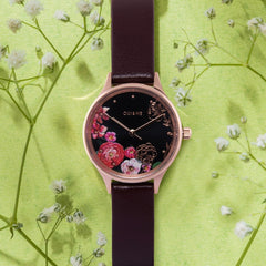 OUI & ME Minette Analogue Black Round Dial Women's Watch- ME010173