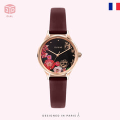 OUI & ME Minette Analogue Black Round Dial Women's Watch- ME010173