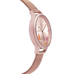 OUI & ME Minette Analogue Rose Gold Round Dial Women's Watch- ME010177