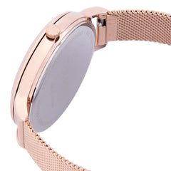 OUI & ME Minette Analogue Rose Gold Round Dial Women's Watch- ME010177