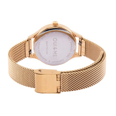 OUI & ME Minette Analogue Black Round Dial Women's Watch- ME010178