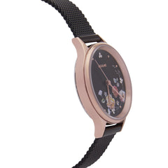 OUI & ME Minette Analogue Black Round Dial Women's Watch- ME010182