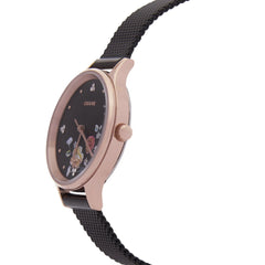 OUI & ME Minette Analogue Black Round Dial Women's Watch- ME010182