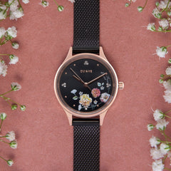 OUI & ME Minette Analogue Black Round Dial Women's Watch- ME010182