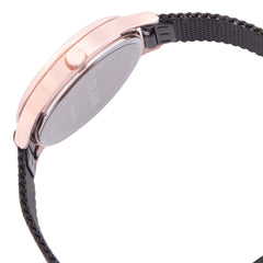 OUI & ME Minette Analogue Black Round Dial Women's Watch- ME010182