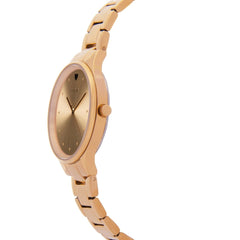 OUI & ME Petite Bichette Analogue Yellow Gold Round Dial Women's Watch- ME010215
