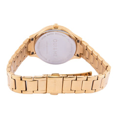 OUI & ME Petite Bichette Analogue Yellow Gold Round Dial Women's Watch- ME010215