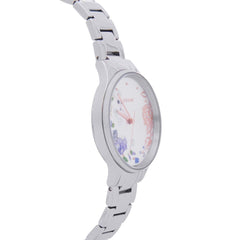 OUI & ME Petite Bichette Analogue Silver Round Dial Women's Watch- ME010216