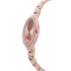 OUI & ME Petite Bichette Analogue Rose Gold Round Dial Women's Watch- ME010217