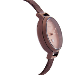 OUI & ME Petite Amourette Analogue Rose Gold Round Dial Women's Watch- ME010221
