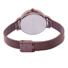 OUI & ME Petite Amourette Analogue Rose Gold Round Dial Women's Watch- ME010221