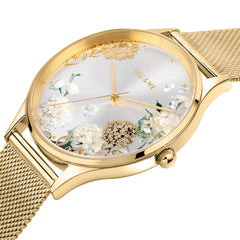 OUI & ME Bichette Analog Silver Round Dial Women's Watch- ME010230