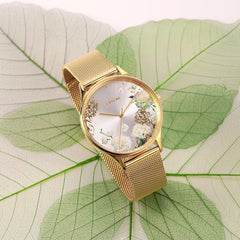 OUI & ME Bichette Analog Silver Round Dial Women's Watch- ME010230