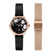 OUI & ME Bichette Analog Black Round Dial Women's Watch- ME010241