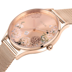 OUI & ME Bichette Analog Rose Gold Round Dial Women's Watch- ME010252