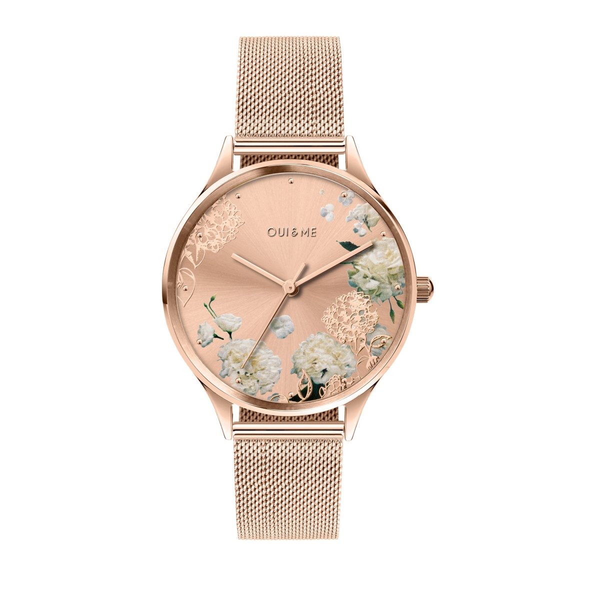 OUI & ME Bichette Analog Rose Gold Round Dial Women's Watch- ME010252