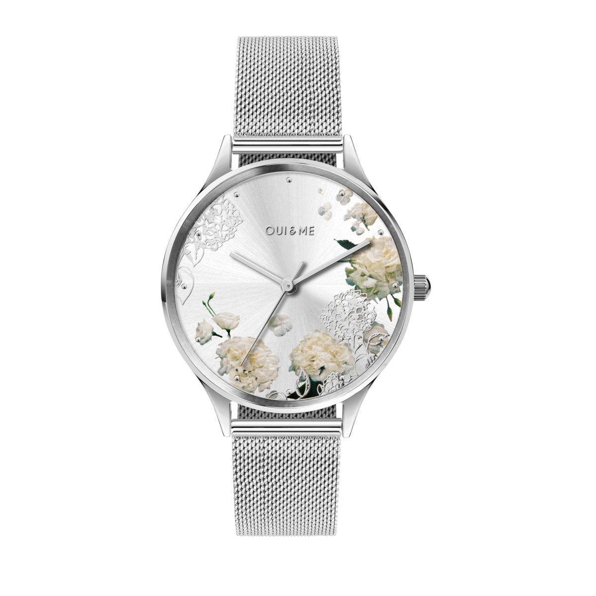 OUI & ME Bichette Analog Silver Round Dial Women's Watch- ME010253
