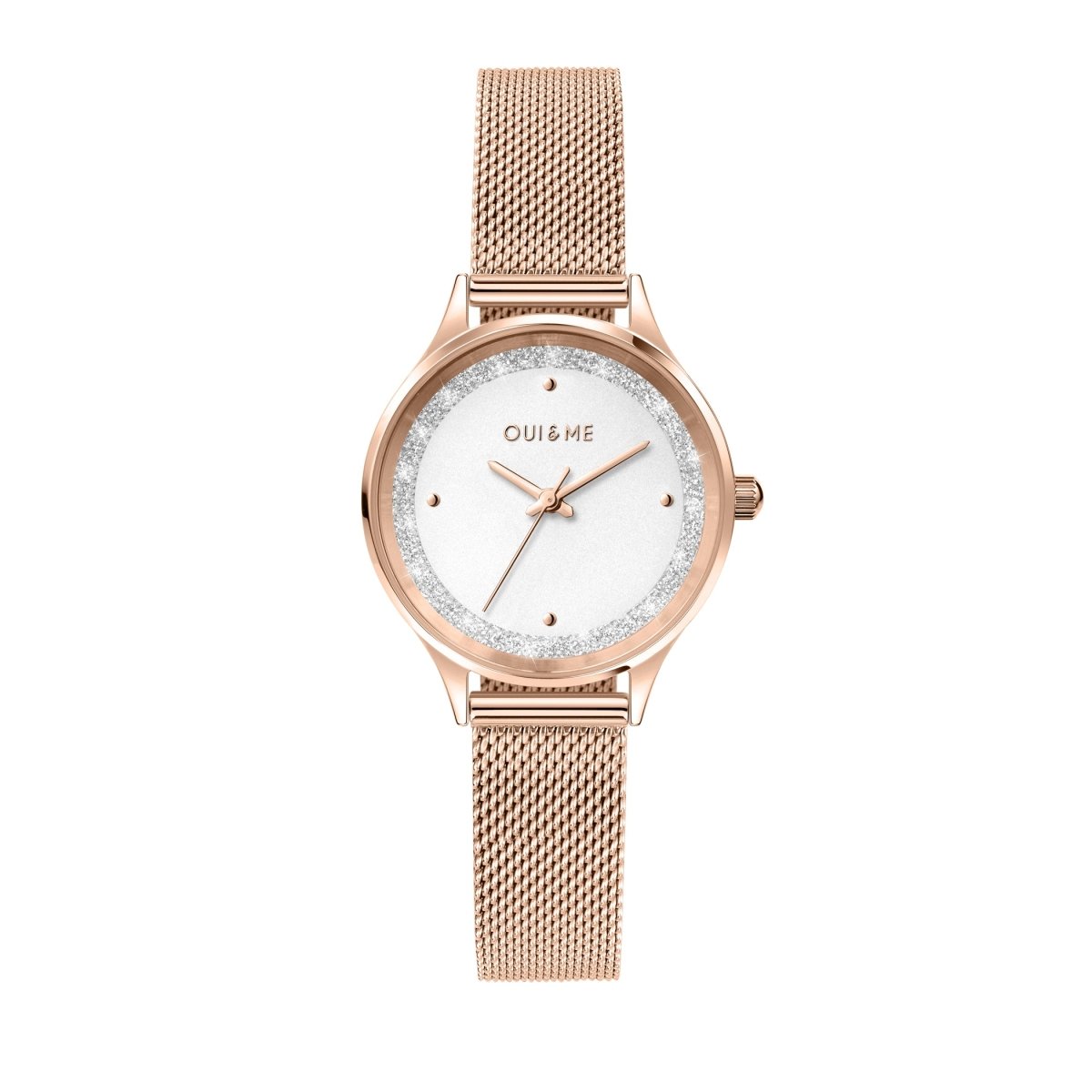 OUI & ME Bichette Analog White Round Dial Women's Watch- ME010268