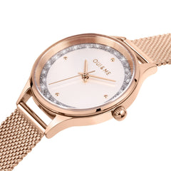 OUI & ME Bichette Analog White Round Dial Women's Watch- ME010268