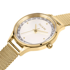 OUI & ME Bichette Analog White Round Dial Women's Watch- ME010269