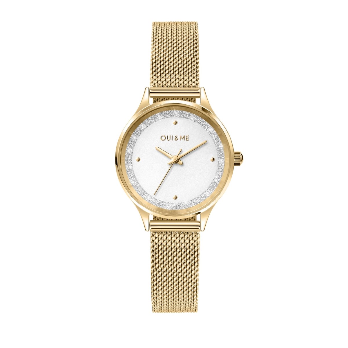 OUI & ME Bichette Analog White Round Dial Women's Watch- ME010269