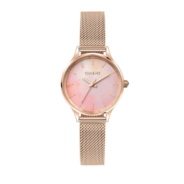 OUI & ME Bichette Analog Pink Round Dial Women's Watch- ME010272