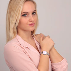 OUI & ME Bichette Analog Purple Round Dial Women's Watch- ME010274