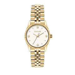 OUI & ME Coquette Analog White Round Dial Women's Watch- ME010277